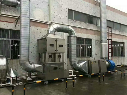 卧龙清江电机气旋喷淋塔