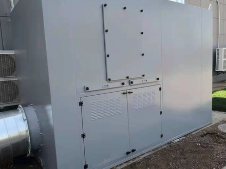 威灵电机涂装旋转翼滤筒除尘器